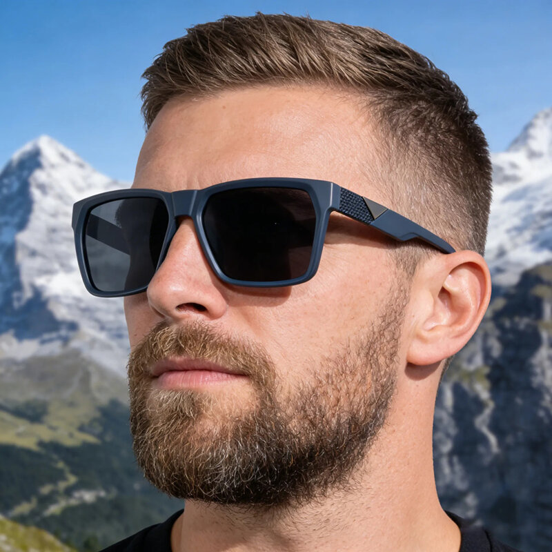 Ochelari polarizati casual de barbati Techsuit 8500, negru