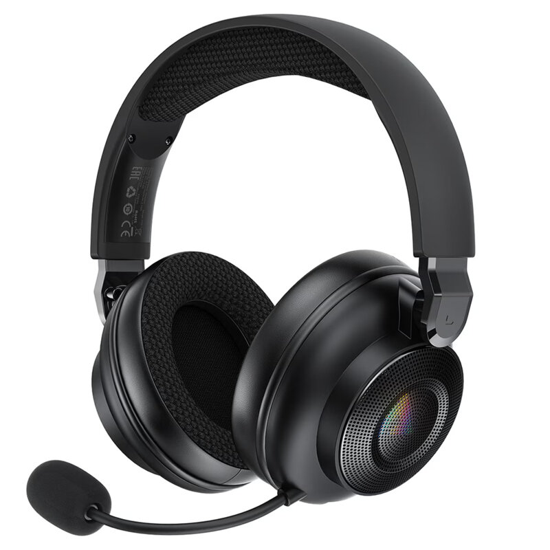 Casti gaming cu RGB si microfon BT6.0, 2.4G, AUX Acefast H15
