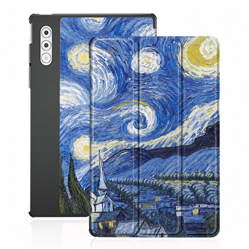 Husa Lenovo Yoga Tab Plus 12.7 Techsuit FoldPro, Starry Night