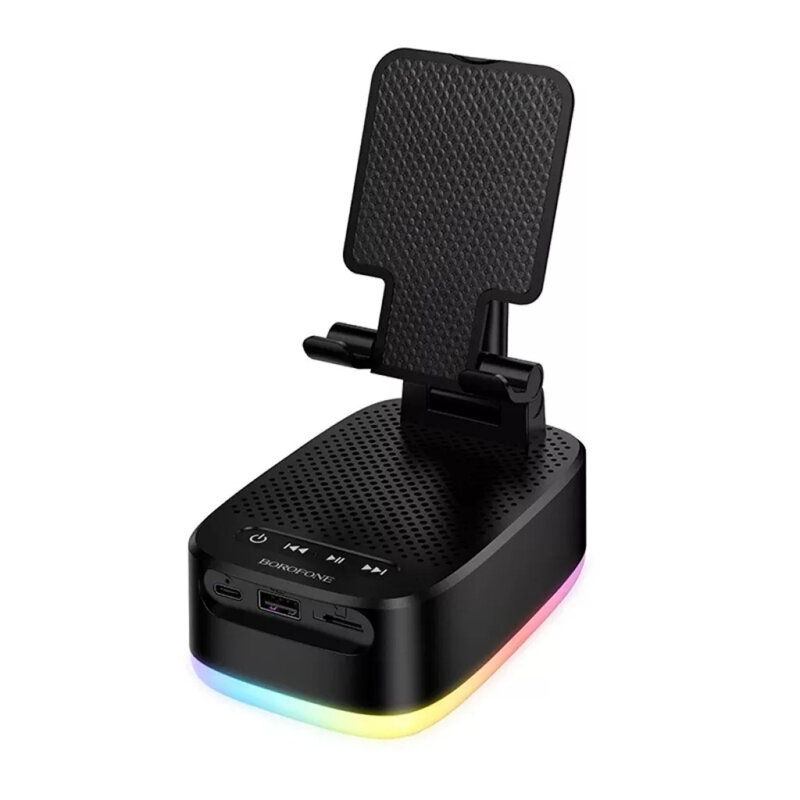 Boxa Bluetooth 3in1, suport telefon + power bank, Borofone Marea, BR200