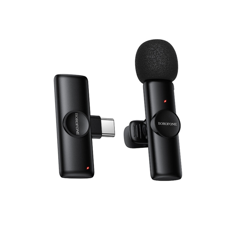 Lavaliera wireless USB-C, Noise Cancelling, Borofone Winner, BFK16