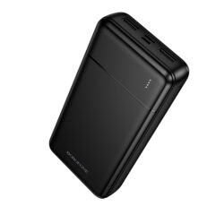Power Bank 20000mAh, 2x USB-A, USB-C & Micro-USB, Borofone Clever, BJ88A