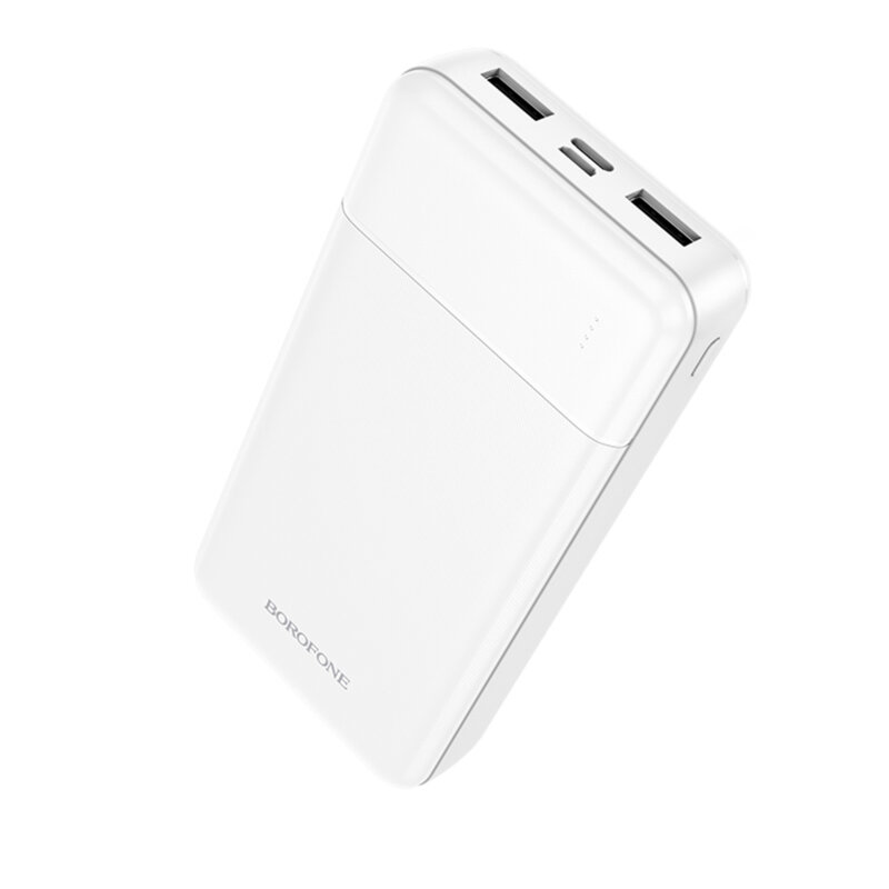 Power Bank 20000mAh, 2x USB-A, USB-C & Micro-USB, Borofone Clever, BJ88A