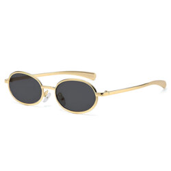 Ochelari de dama rama 90s Techsuit 3220, auriu / negru