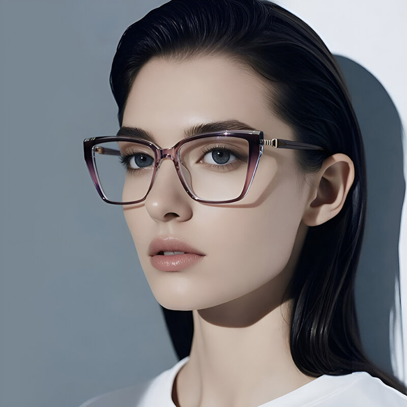 Ochelari oversized de dama cu filtru PC Techsuit, roz, LS250