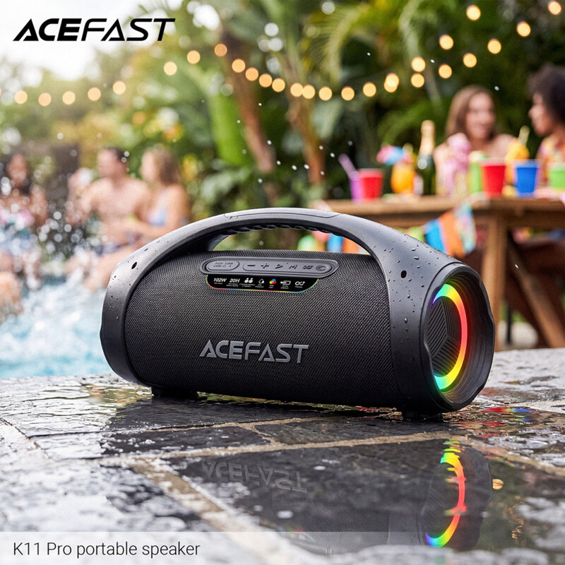 Boxa portabila 102W, BT 6.0, FM, AUX, USB Acefast K11 Pro, 3000mAh