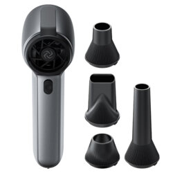 Mini ventilator high-speed cu 4 duze, 2500mAh, LED Acefast YF3