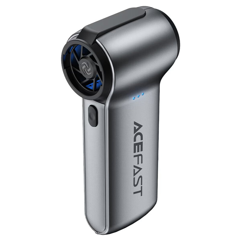 Mini ventilator high-speed cu 4 duze, 2500mAh, LED Acefast YF3