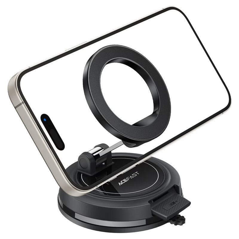 Suport auto magnetic pentru bord Acefast D70, universal, negru