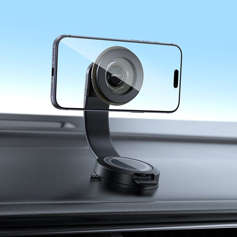 Suport auto magnetic pentru bord Acefast D69, universal, negru