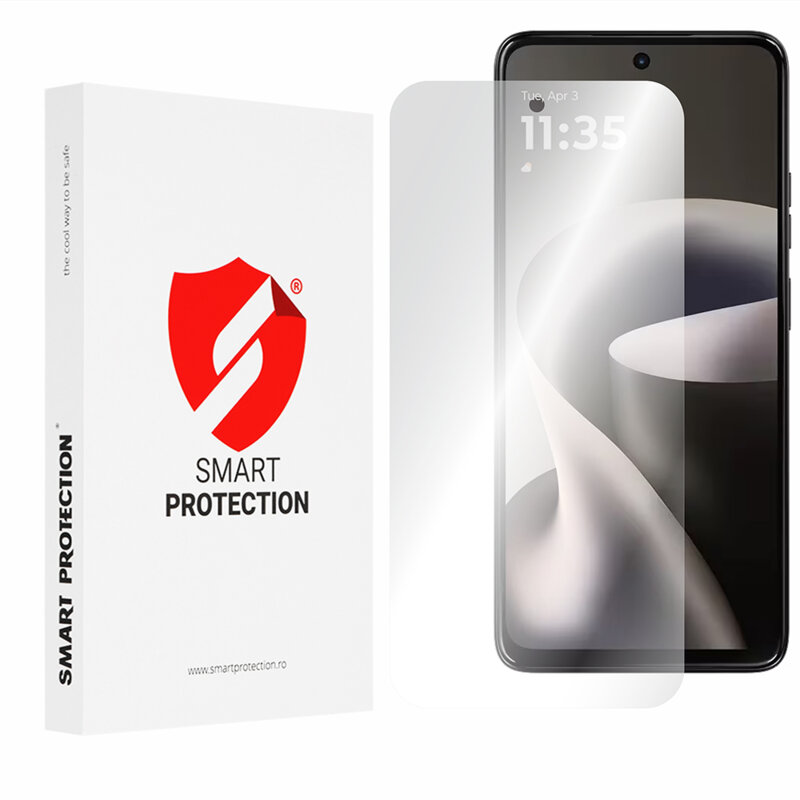 [Pachet 2x] Folie regenerabila premium Motorola Moto G37 Smart Protection Classic, transparenta