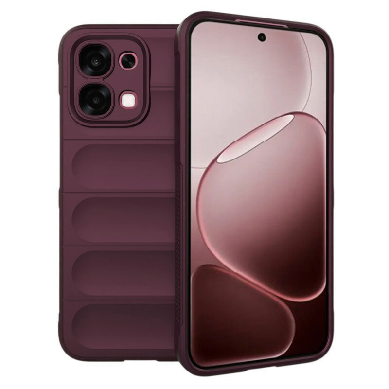 Husa Oppo A6 Pro 4G Techsuit Magic Shield, bordo