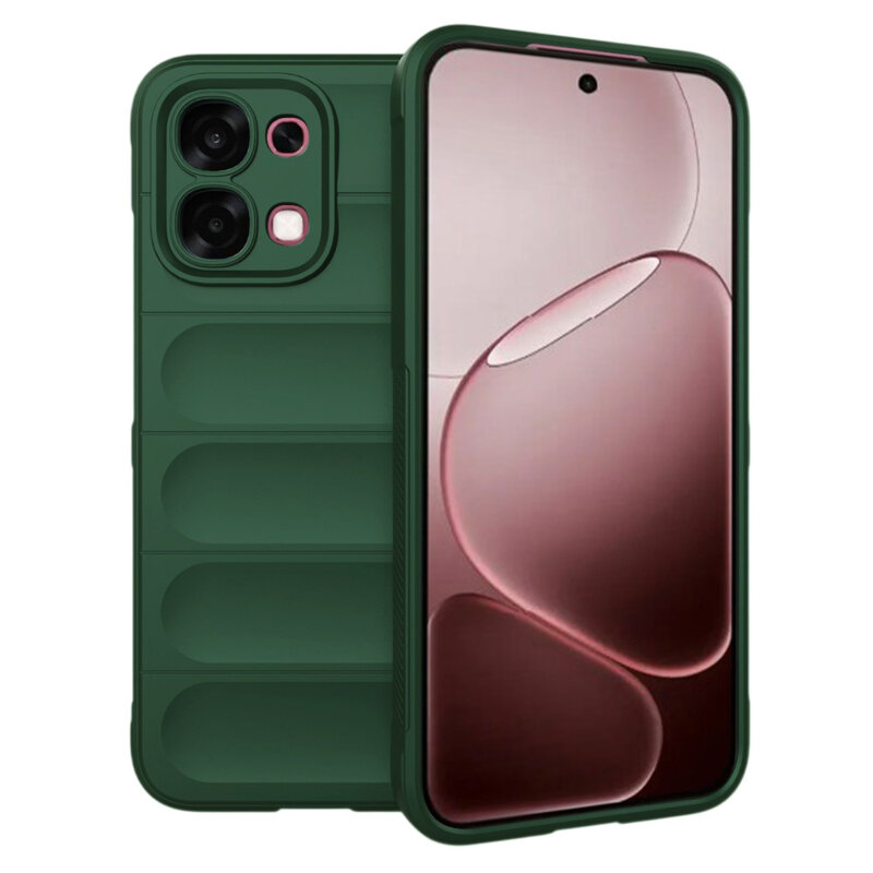 Husa Oppo A6 Pro 4G Techsuit Magic Shield, verde