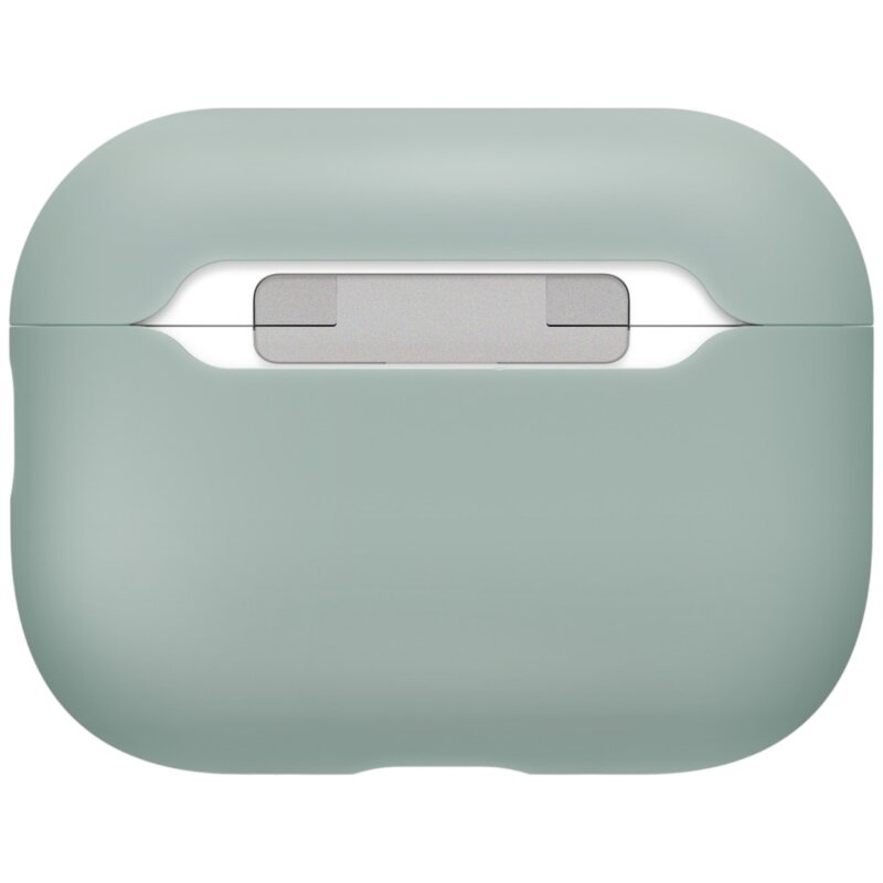 Husa AirPods Pro 3 UNIQ Lino Hybrid, verde menta
