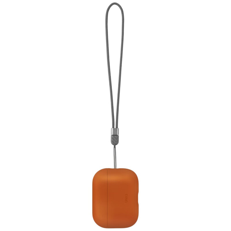 Husa AirPods Pro 3 UNIQ Lino Hybrid, oranj