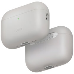 Husa AirPods Pro 3 UNIQ Lino Hybrid, bej