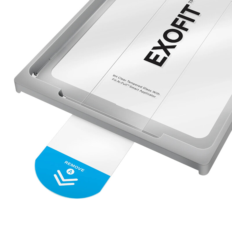 Folie iPad Air 11 (2024) UNIQ Optix Exofit, transparenta