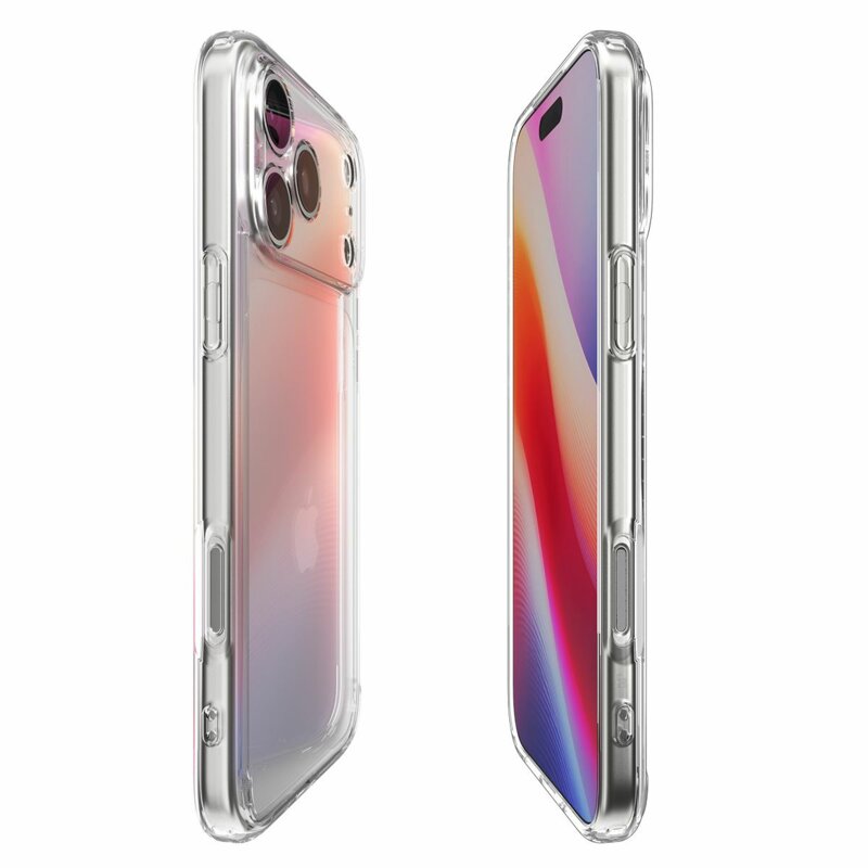 Husa iPhone 17 Pro Spigen Ultra Hybrid, transparenta
