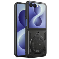 Husa Samsung Galaxy Z Flip8 Techsuit CamGuard Pro, negru