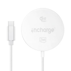 Incarcator wireless 25W, Qi2.2, 3mk incharge® Align, alb