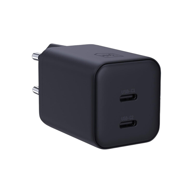 Incarcator priza GaN PD45W, 3mk Hyper, negru