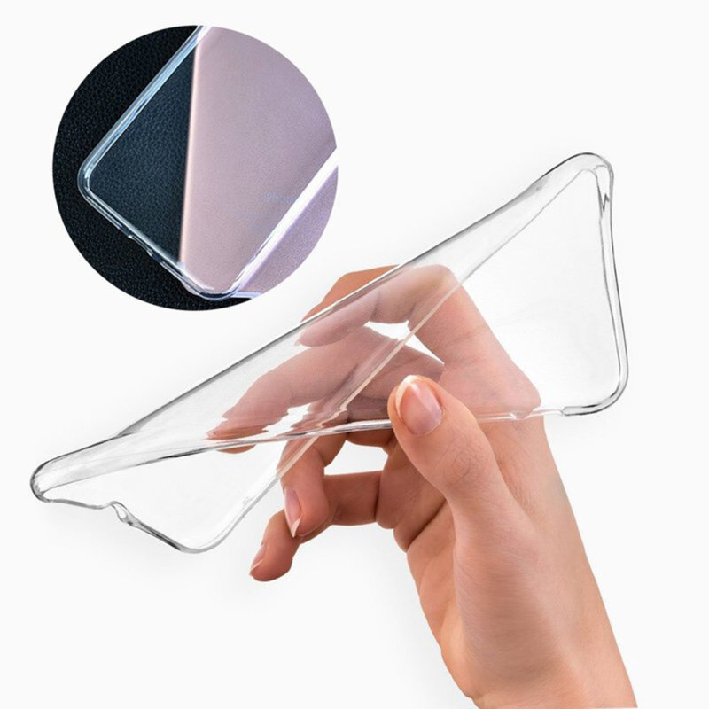 Husa Samsung Galaxy Z Fold8 Techsuit Clear Silicone, transparenta