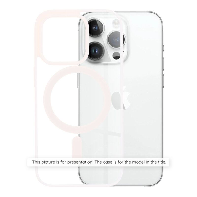 Husa iPhone 18 Pro Max Techsuit MagSafe Pro, roz