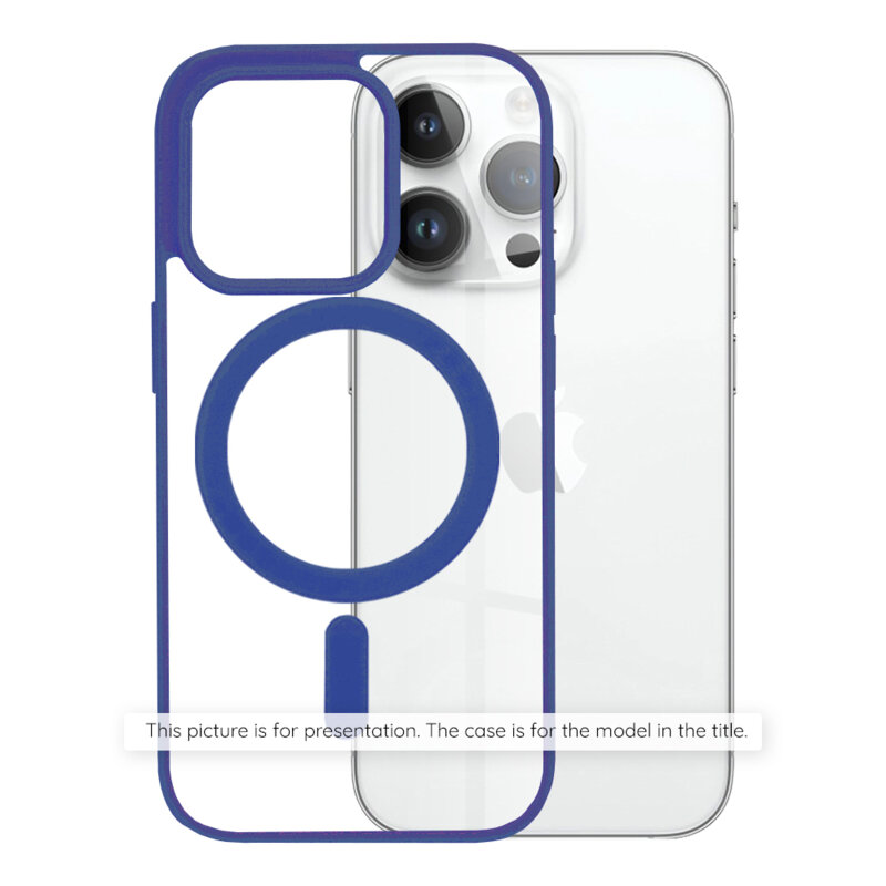 Husa iPhone 18 Pro Techsuit MagSafe Pro, albastru