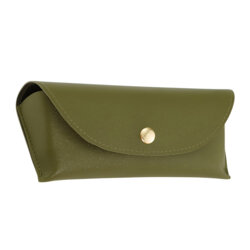 Etui pentru ochelari de vedere din piele Techsuit ETI4, verde
