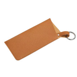 Etui pentru ochelari de vedere din piele Techsuit ETN6, oranj
