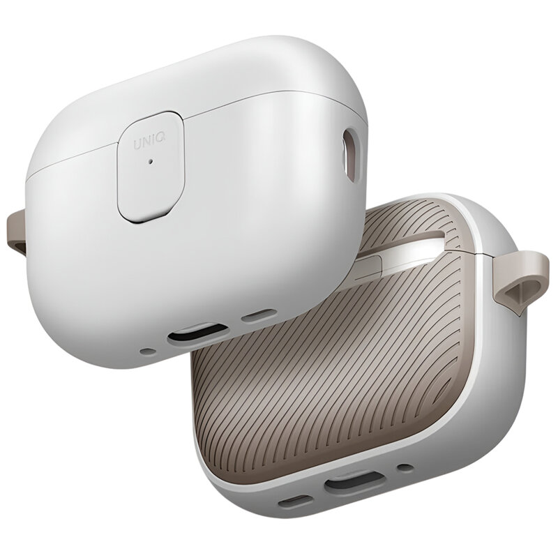 Husa AirPods Pro 3 UNIQ Clyde Series, bej
