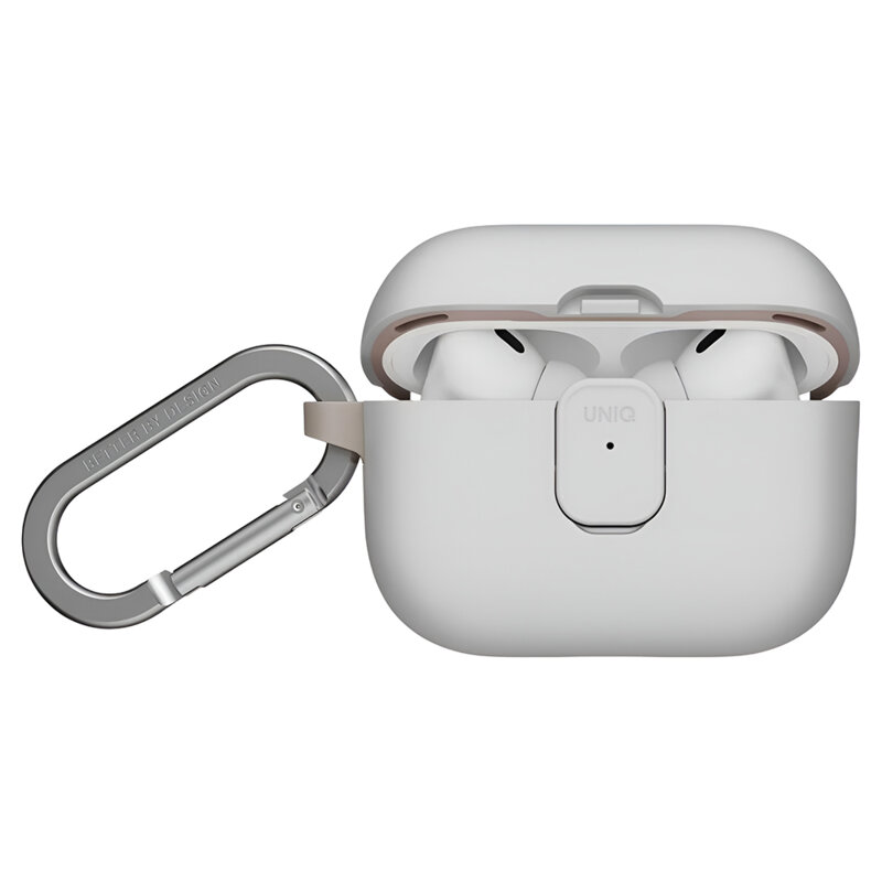 Husa AirPods Pro 3 UNIQ Clyde Series, bej