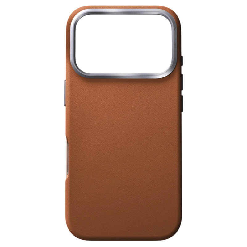Husa iPhone 17 Pro Max UNIQ Lyden Leatherette MagClick, maro