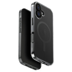 Husa iPhone 17 UNIQ Clario MagClick™ Eco-Friendly Case, negru