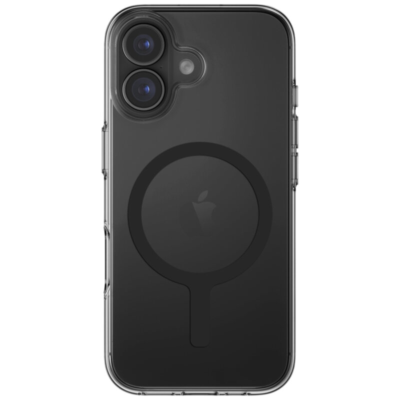 Husa iPhone 17 UNIQ Clario MagClick™ Eco-Friendly Case, negru