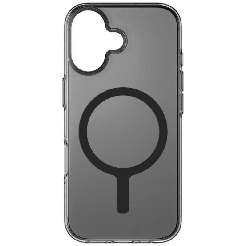 Husa iPhone 17 UNIQ Clario MagClick™ Eco-Friendly Case, negru