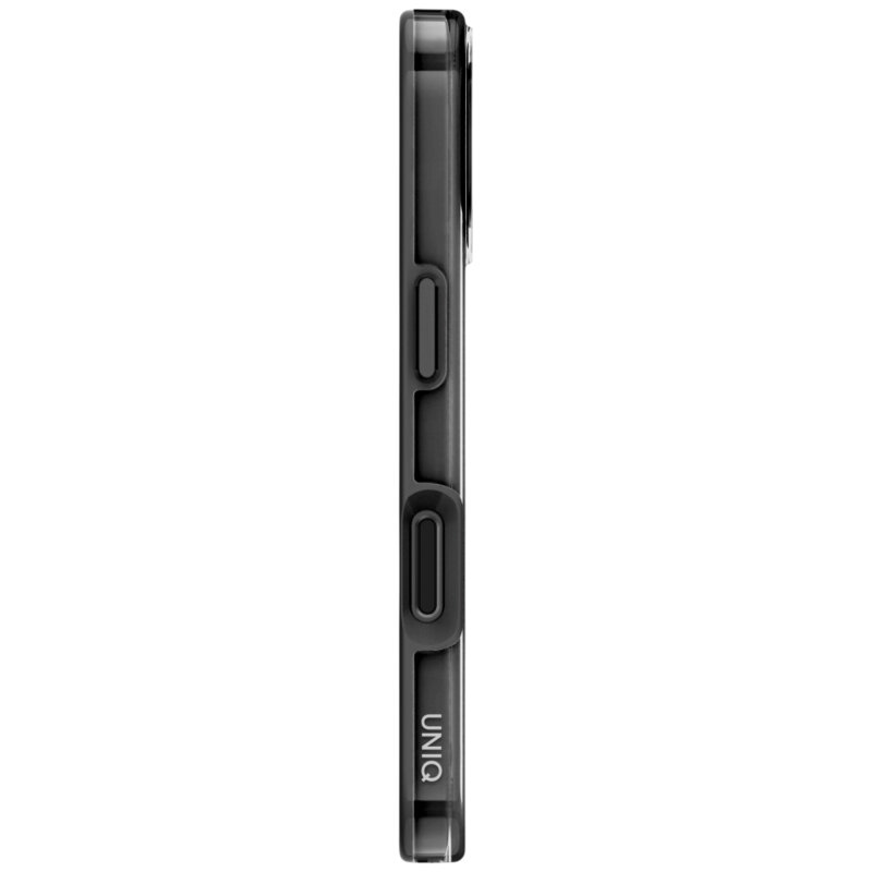 Husa iPhone 17 UNIQ Clario MagClick™ Eco-Friendly Case, negru