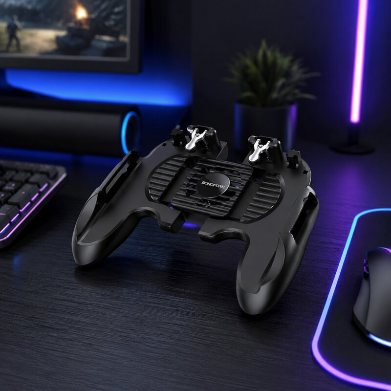 Gamepad telefon, ventilator racire, Borofone Warrior, BG3