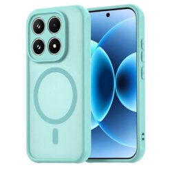 Husa Xiaomi 17 Techsuit HaloFrost II MagSafe, verde menta