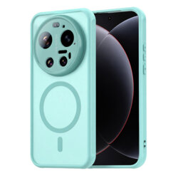 Husa Xiaomi 17 Ultra Techsuit HaloFrost II MagSafe, verde menta