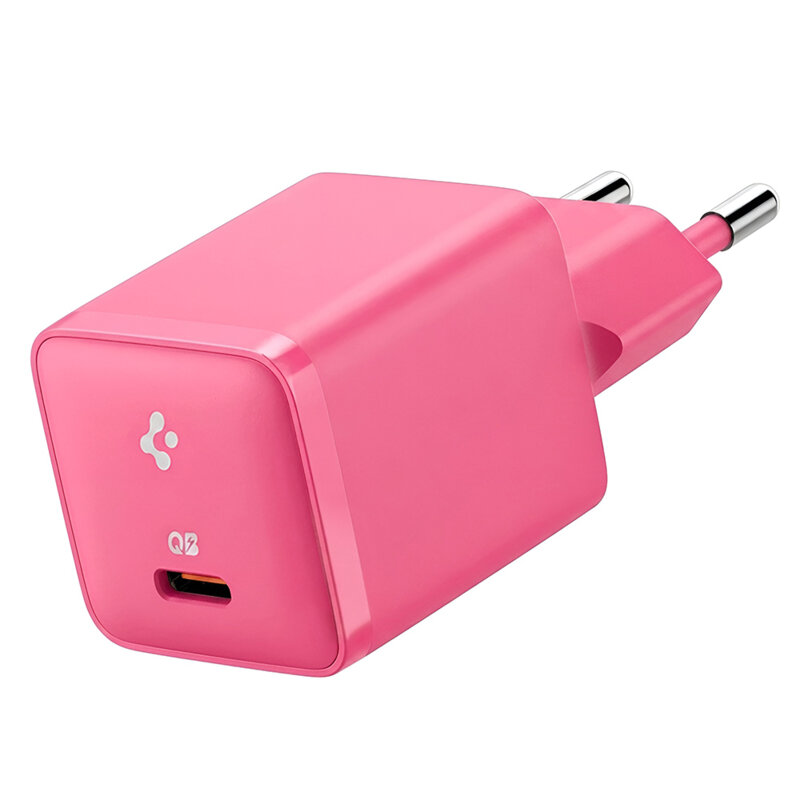 Incarcator priza Quick Charge Type-C, PD30W Spigen, roz, EE301EU