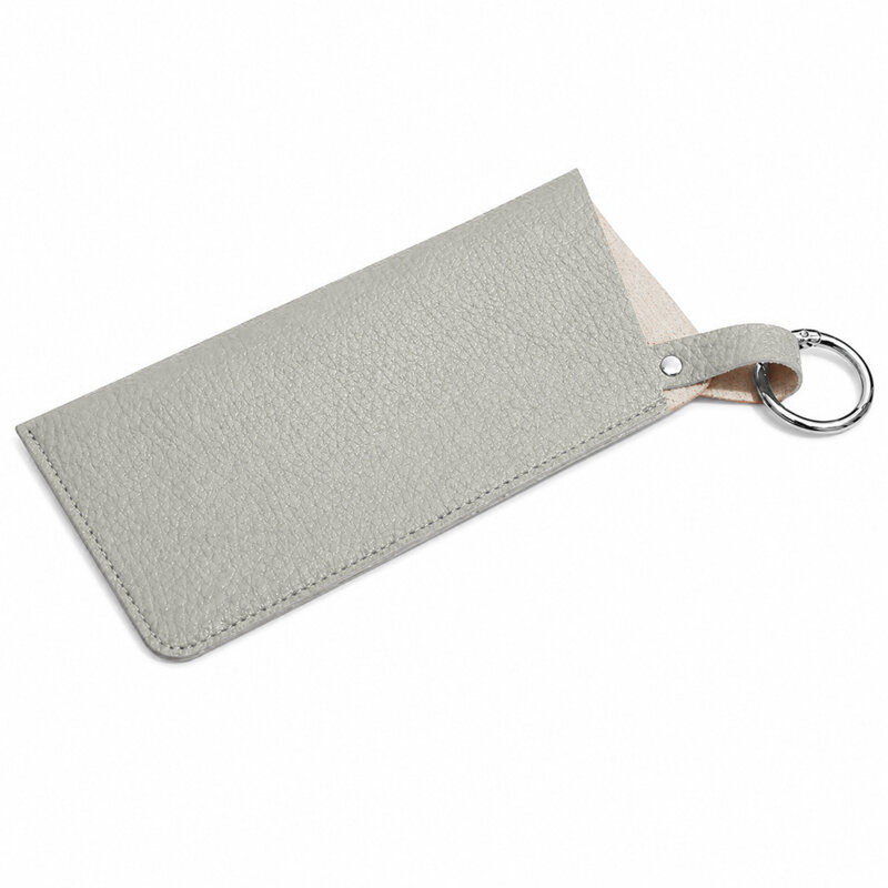 Etui pentru ochelari de vedere din piele Techsuit ETN6, gri