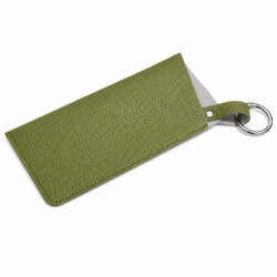 Etui pentru ochelari de vedere din piele Techsuit ETN6, verde