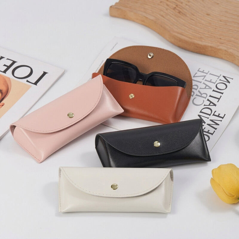 Etui pentru ochelari de vedere din piele Techsuit ETI4, bleu