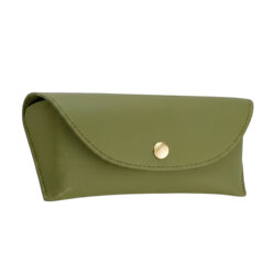 Etui pentru ochelari de vedere din piele Techsuit ETI4, verde