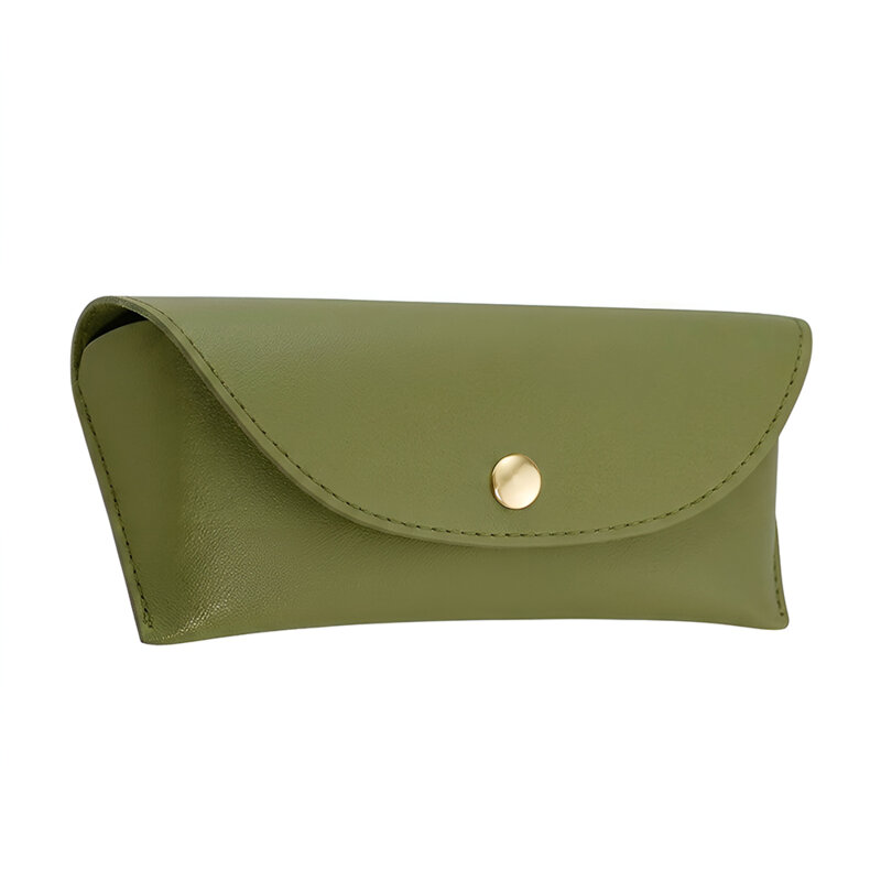 Etui pentru ochelari de vedere din piele Techsuit ETI4, verde