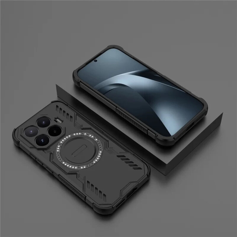 Husa Xiaomi 17T Techsuit ArmorMag Case, negru