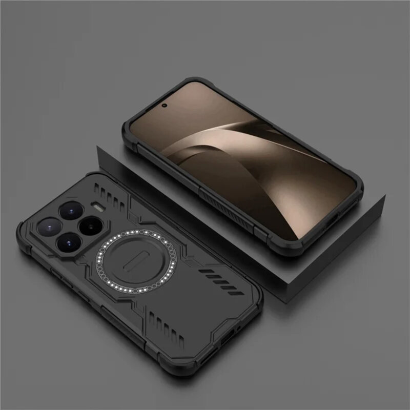 Husa Xiaomi 17T Pro Techsuit ArmorMag Case, negru