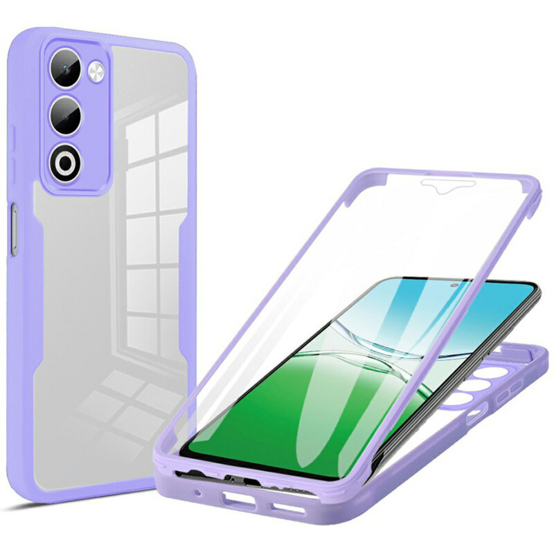 Husa 360° Oppo A5m 4G Techsuit ColorVerse, mov