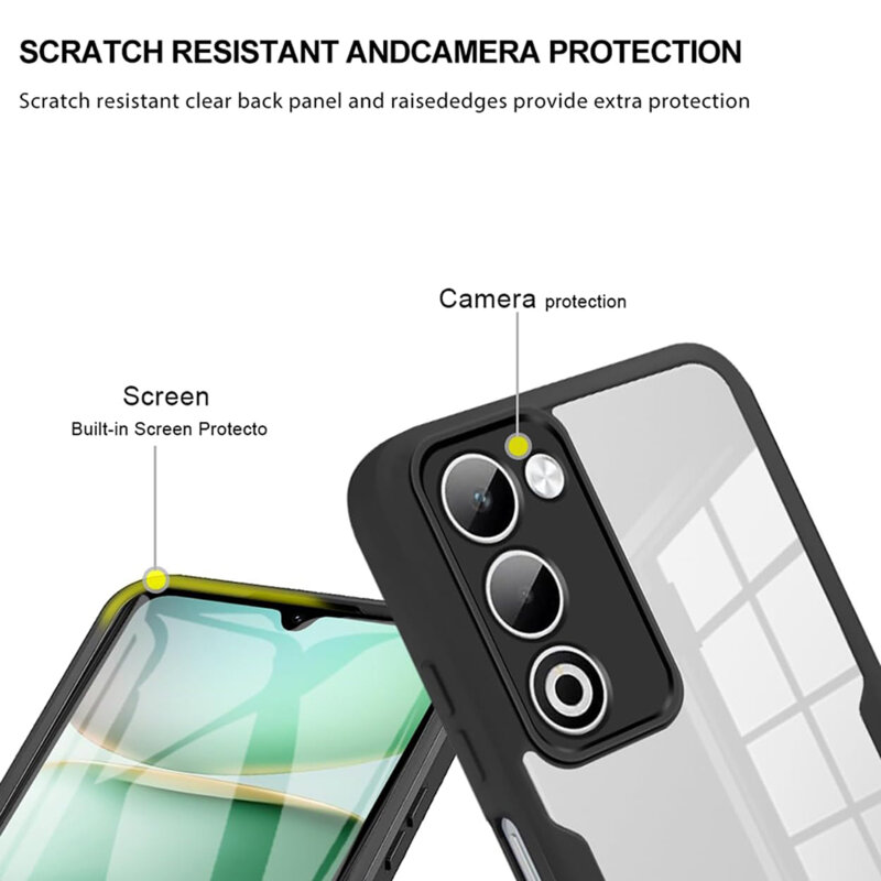 Husa 360° Oppo A5m 4G Techsuit ColorVerse, mov